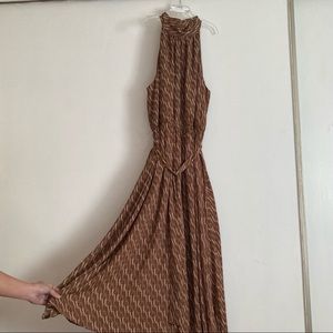 Petite Casual Halter Dress